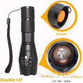 365nm & 395nm 2 in 1 Blacklight Ultraviolett Taschenlampe